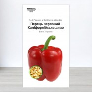 Семена перца Калифорнийское чудо (Польша), 3г